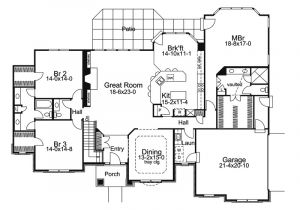 Luxury Single Story Home Plans One Story Luxury House Plans Rugdots Com