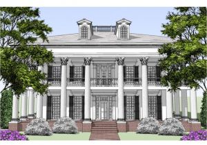 Mansion Home Plans Cape Cod Style House southern Colonial Style House Plans