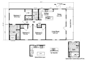 Manufactured Homes Floor Plans Ohio View the Fremont Floor Plan for A 1255 Sq Ft Palm Harbor