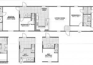 Marshall Mobile Homes Floor Plan 3 Bedroom 2 Bath 18×84 Clayton Marshall Mobile Homes