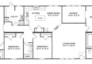 Marshall Mobile Homes Floor Plan 4 Bedroom 3 Bath 32×78 11 Schult Homes Marshall