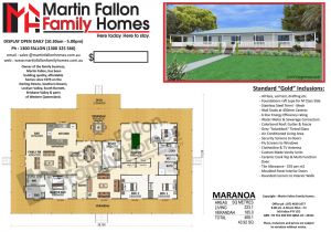 Martin Fallon Homes Plans Maranoa Martin Fallon Family Homes