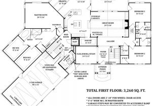 Mayberry Homes Floor Plans Universal Design Accessible Luxury Home Plan