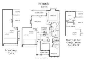 Mccaleb Homes Floor Plans Fitzgerald Collection Floor Plan In Edmond Ok for New Homes