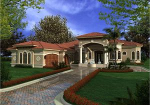 Mediterranean Home Plans with Courtyards One Story Mediterranean House Plans Mediterranean Houses