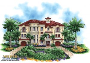 Mediterranean Homes Plans Luxury Mediterranean House Plan Castello Dal Mar House
