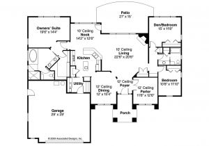 Mediterranean House Designs and Floor Plans Mediterranean House Plans Mendocino 30 681 associated