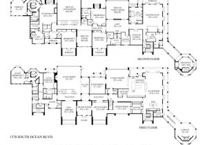 Mega Homes Floor Plans 29 Million Newly Listed 30 000 Square Foot Oceanfront