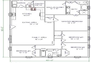Metal Home Plans Texas Texas Barndominium Floor Plans 40×50 Metal Building House