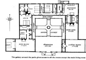 Mexican Style Homes Plans Hacienda Style House Plans with Courtyard Mexican Hacienda