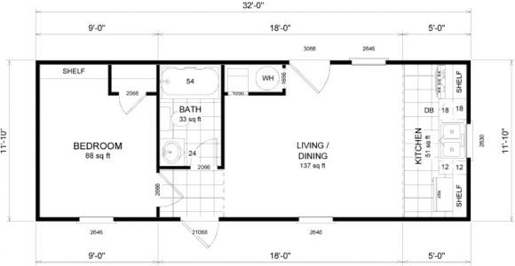 Micro Compact Home Floor Plan Micro Home Floor Plans Small House Plans 24034