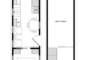 Micro Home Floor Plans Tiny House Floor Plans with Lower Level Beds Tiny House
