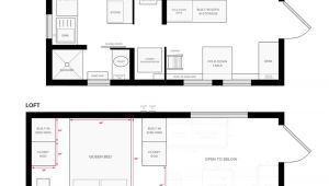 Micro Home Floor Plans Tiny House On Wheels Floor Plans Blueprint for Construction