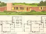 Mid Century Home Plans 50s Modern Home Design