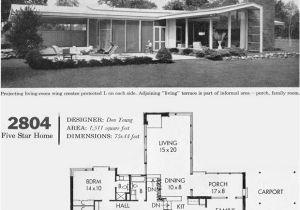 Mid Century Home Plans C 1960 Mid Century California Modern House Plan Better Mid Century Home Plans C 1960 Mid Century California Modern House Plan Better