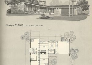 Mid Century Modern Home Design Plans 2 Vintage House Plans 2201 Antique Alter Ego