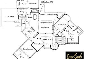 Million Dollar Home Floor Plans Rustic Mountain Plan 6037