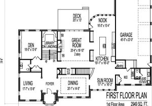 Million Dollar Home Plans Million Dollar House Floor Plans 2 Story 5 Bedroom Design