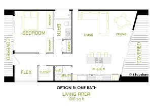 Minimalist Home Plans the Minimalist Small Modern House Plan 61custom