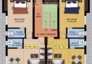 Miracle Homes Floor Plans 910 Sq Ft 2 Bhk 2t Apartment for Sale In Repute Homes