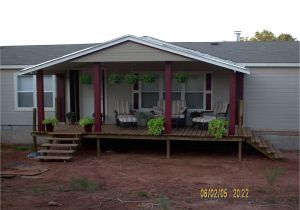 Mobile Home Deck Plans Front Porch I Really Like This but I Would Want A Small