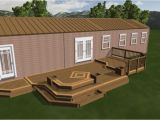 Mobile Home Deck Plans Nice Mobile Home Deck Design Plan Showing Taupe Rooftop