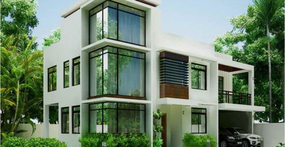 Modern Contemporary Homes Plans White Modern Contemporary House Plans Modern House Plan