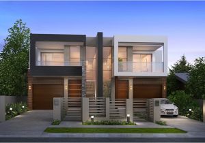 Modern Duplex Home Plans Taking A Look at Modern Duplex House Plans Modern House