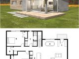 Modern Energy Efficient Home Plans Small Modern Cabin House Plan by Freegreen Energy