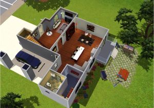Modern Family Home Plan Floor Plan Of Modern Family House 3d Modern House Plan