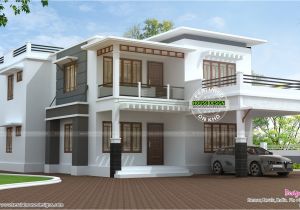 Modern Flat Roof Home Plans 2531 Sq Ft Flat Roof Modern House Kerala Home Design and