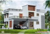 Modern Flat Roof Home Plans 3 Bedroom Contemporary Flat Roof House Kerala Home