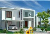 Modern Flat Roof Home Plans 4 Bedroom Modern Flat Roof House Kerala Home Design and