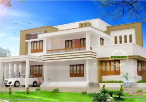Modern Flat Roof Home Plans Modern Flat Roof House Plan by Vision Int Arch Kerala