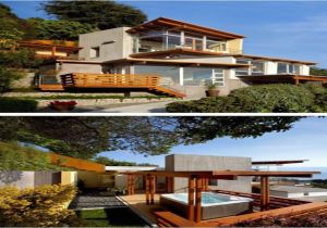 Modern Hillside Home Plans Modern House On Hillside