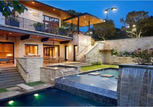 Modern Hillside Home Plans World Of Architecture Spirit Lake Modern Hillside Home