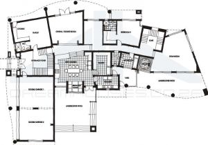 Modern Home Floor Plan Contemporary House Plans