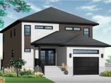 Modern Home Plans for Small Lots Modern Contemporary Narrow Lot House Plans Luxury Narrow
