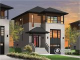 Modern Home Plans for Small Lots Narrow Lot Homes with Porches Contemporary Narrow Lot