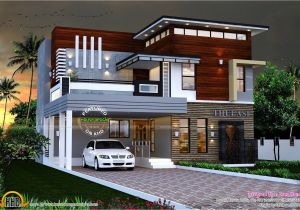 Modern Home Plans In Kerala Eterior Design Modern Small House Architecture Building