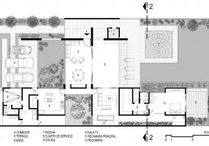 Modern Home Plans with Courtyard Modern House Plans Interior Courtyard Mexico Escortsea