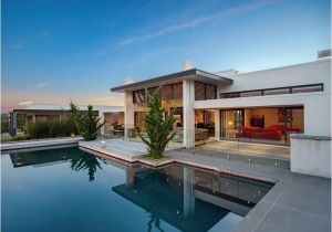 Modern Home Plans with Pool Contemporary Home In the Hills