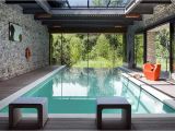Modern Home Plans with Pool Modern Indoor Swimming Pool with Glass Roof Home
