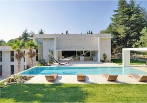 Modern Home Plans with Pool Modern Villa with Pool