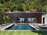 Modern Home Plans with Pool Small Modern House with Pool