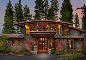 Modern Mountain Home Plans A Spectacular Modern Mountain Style Dwelling In Martis Camp