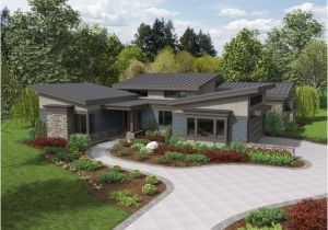 Modern Ranch Home Plans the Caprica Contemporary Ranch House Plan