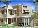 Modern Style Home Plans General Square Feet Modern House Elevation Kerala Home