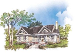 Modest Home Plans Eplans Country House Plan Modest yet Appealing 1428
