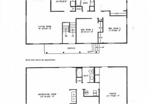Modified Bi Level Homes Floor Plans Modified Bi Level Home Plans Luxury Defensive House Plans